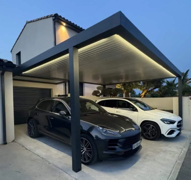 Carport aluminium PGI Habitat